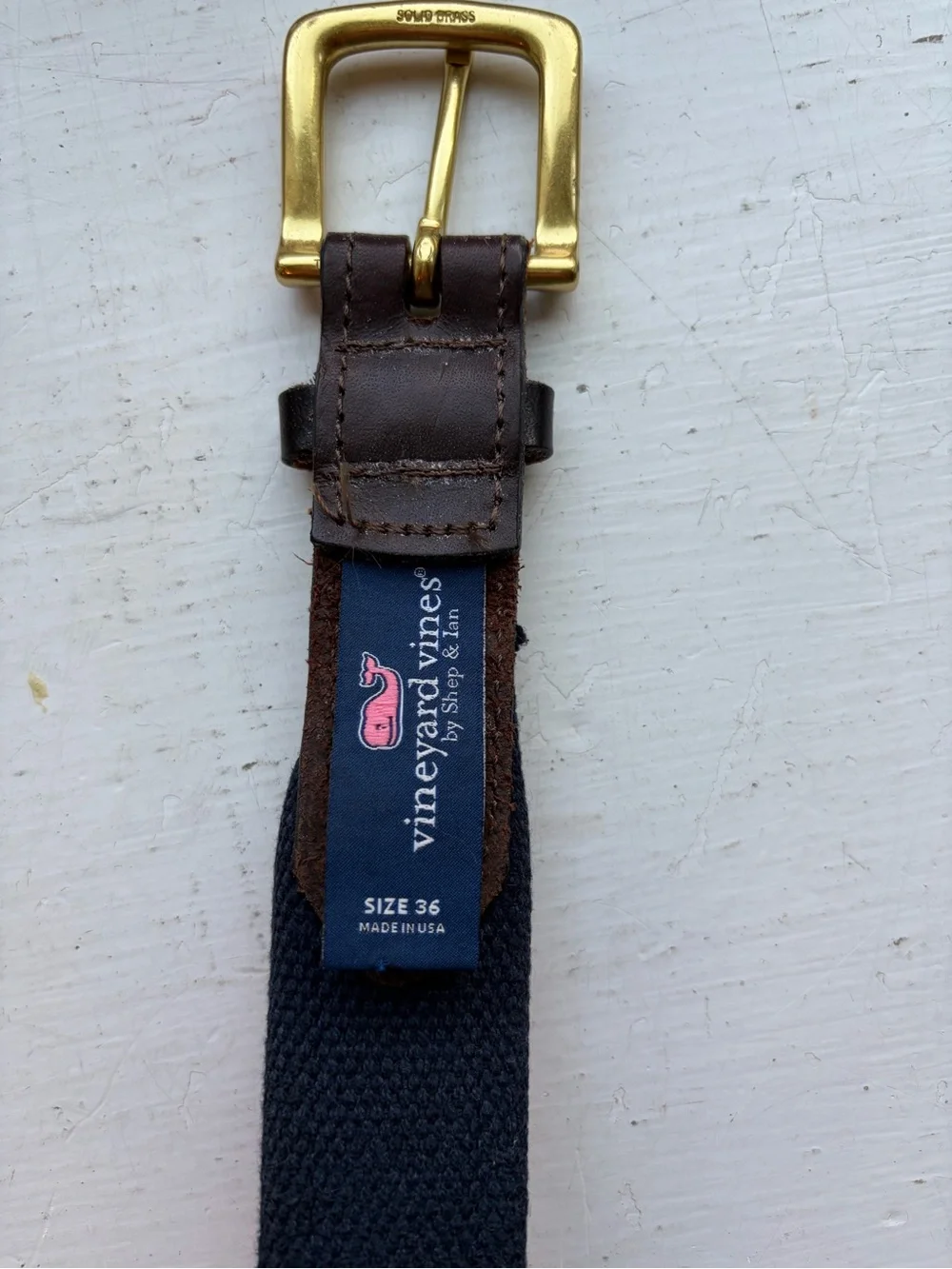 Vineyard Vines lacrosse belt